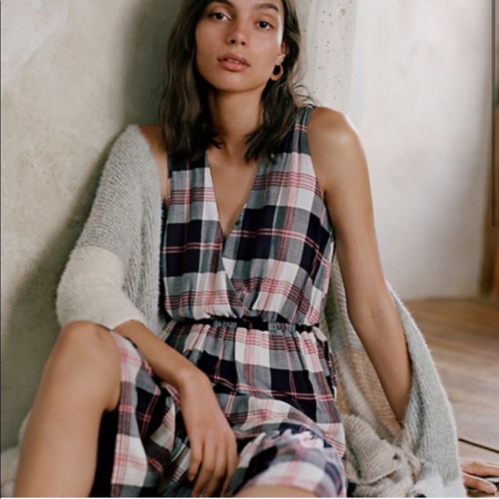 Isabella Sinclair Dickens Plaid Dress - Picture 2 of 2